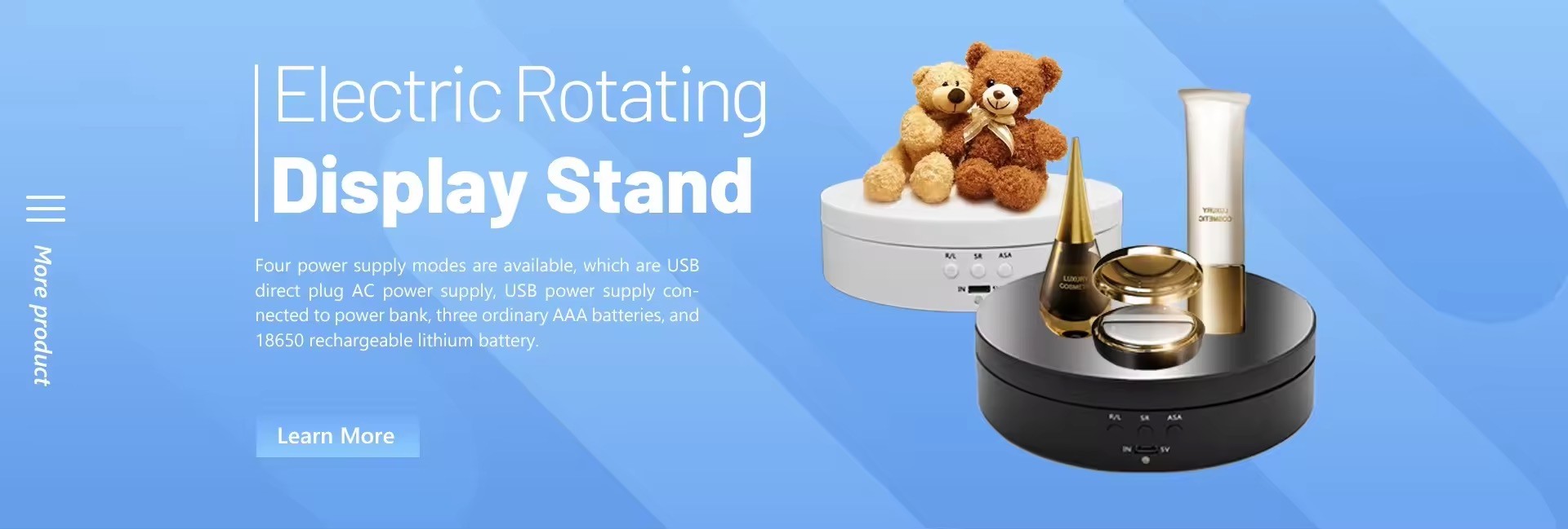 quality Electric Rotating Display Stand factory