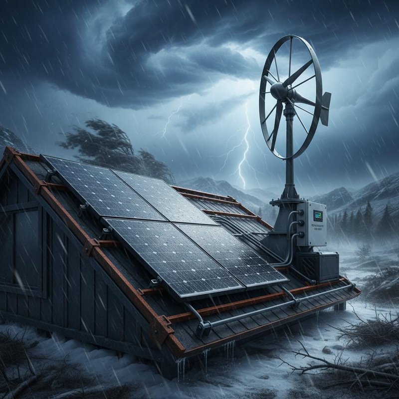 Robust Home Solar And Wind Power Systems Built to Withstand Harsh ...